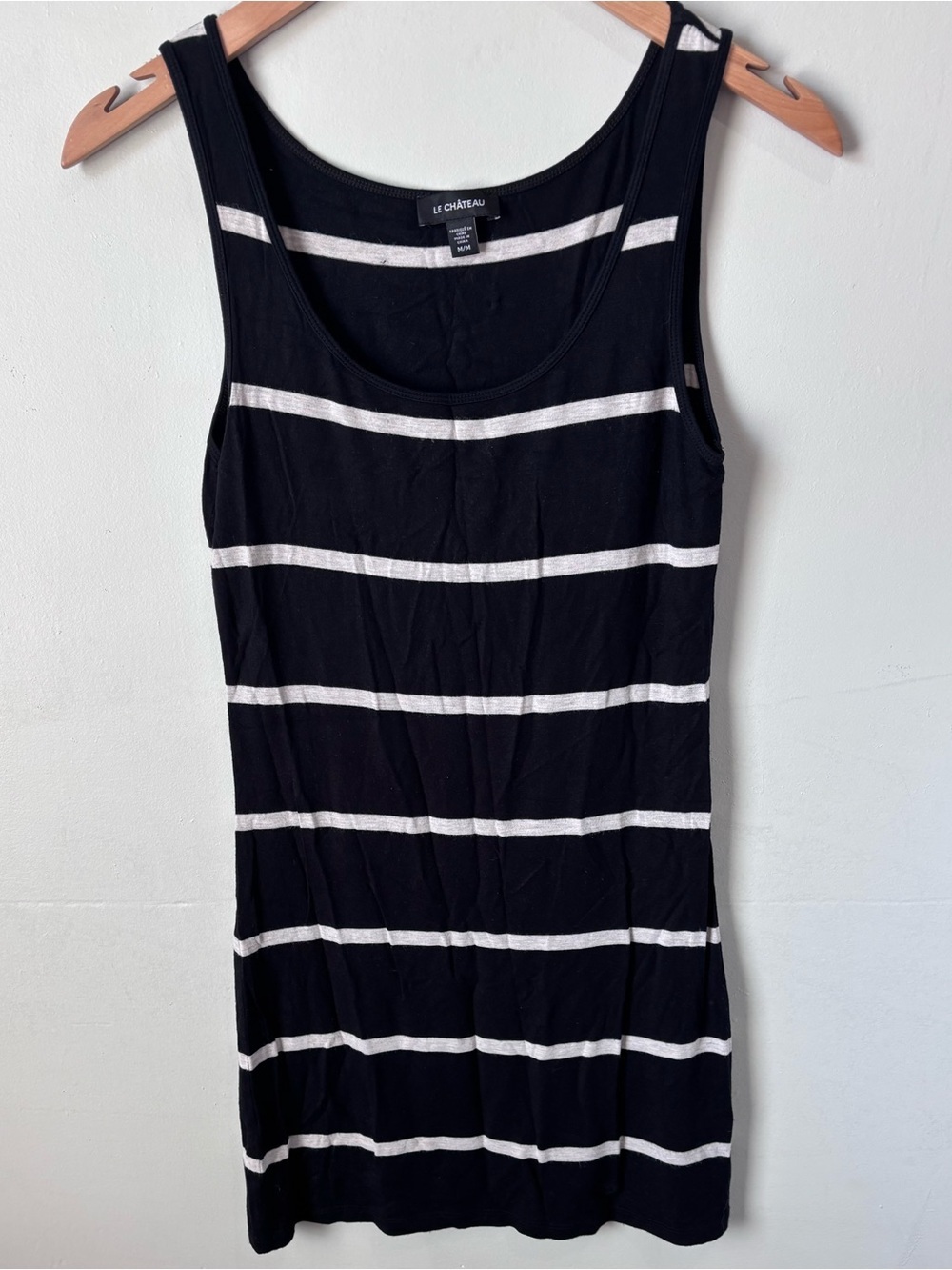 ✨3/$30✨ Le Château Striped Scoop Neck Tank Top | Size M | Excellent Condition